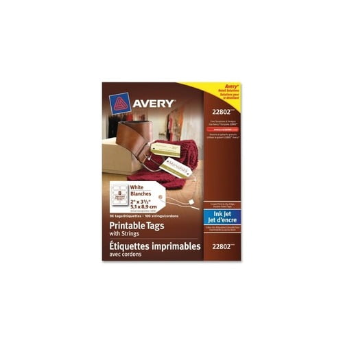 Avery Printable Tags with Strings, 2 2