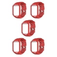 thumbnail image 3 of Maytalsory Silicone Wristband Strap For 2 3 Runner 2 3 Spark 3 GPS Watch red 5Set, 3 of 6