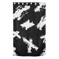 thumbnail image 2 of Seamless Hand Drawn Pattern Dot Art Blackout Curtain Panels Drapes Privacy Assured with Light Filtering Curtains for Living room Bedroom Bathroom Window, 2 of 6