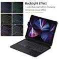 thumbnail image 3 of Teclado con carcasa protectora TFixol Black para iPad Pro 11 218 22 221&ipad Air4 1.9 22&iPad Air5 222, 3 of 8