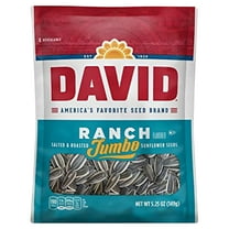 David Roasted And Salted Ranch Jumbo Sunflower Seeds, Keto Friendly, 5.25 Oz
