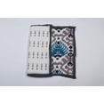 thumbnail image 4 of 100% COTTON HAND PRINTED GREY AND BLUE TRIBAL QUILT AND 2 SHAMS, 4 of 5