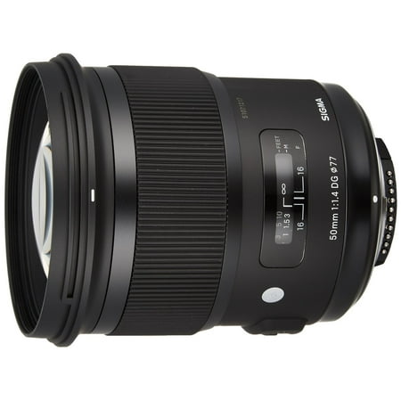Sigma 50mm F1.4 DG HSM Art Lens for Nikon Cameras - Fixed - International Version (No (Best Sigma Trigger Fix)