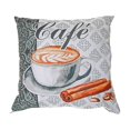 thumbnail image 1 of Polyester Digital Print Cushion (Cafe Latte) (18 X 18) - Set of 2, 1 of 3