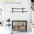 thumbnail image 3 of Pack Katana Holder Wall Mounted Katana Rack 2 Tier Saber Holder Hooks Wooden Sword Stand For Rapier Laser Saber Samurai Sword Demon Slayer Weapon Rac, 3 of 5