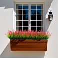 thumbnail image 4 of Plantas artificiales Ammyoo Monkey Grass para decoración exterior, resistentes a los rayos UV, 4 of 8