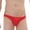 Red, variant on Men's Underwear Briefs for Enhanced Support and Lift – Double Thong Design for Confidence and Comfort
