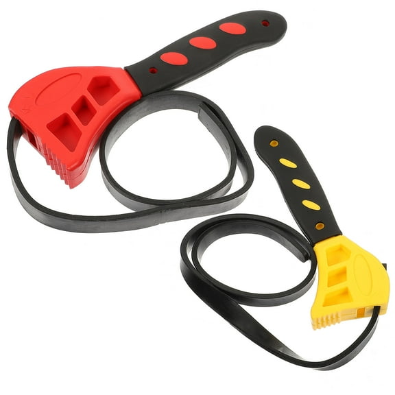 MUSEYA 2Pcs Universal Rubber Strap Wrench For Faucet Repair