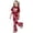 A01-Brick Red, variant on LRen Girls Valentines Day Outfit, Cute Bowknot Print 2 Piece Outfits Set Kids Valentine's Day Shirt And Bow Flare Pants Set Casual Back To School Clothing