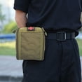 thumbnail image 4 of Bolsa Médica Edc Bolsa médica EDC, paquete de herramientas vacías, organizador para camping, senderismo, caza (verde), 4 of 6