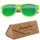 thumbnail image 1 of Gafas de Sol Free Spirit VentDepot Green UV400 Policarbonato Madera de Bambú, 1 of 1