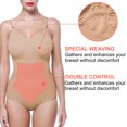 thumbnail image 5 of SHAPEVIVA Women Shapewear Bodysuit Tummy Control Body Shaper Slimmer Seamless Briefer, 5 of 7