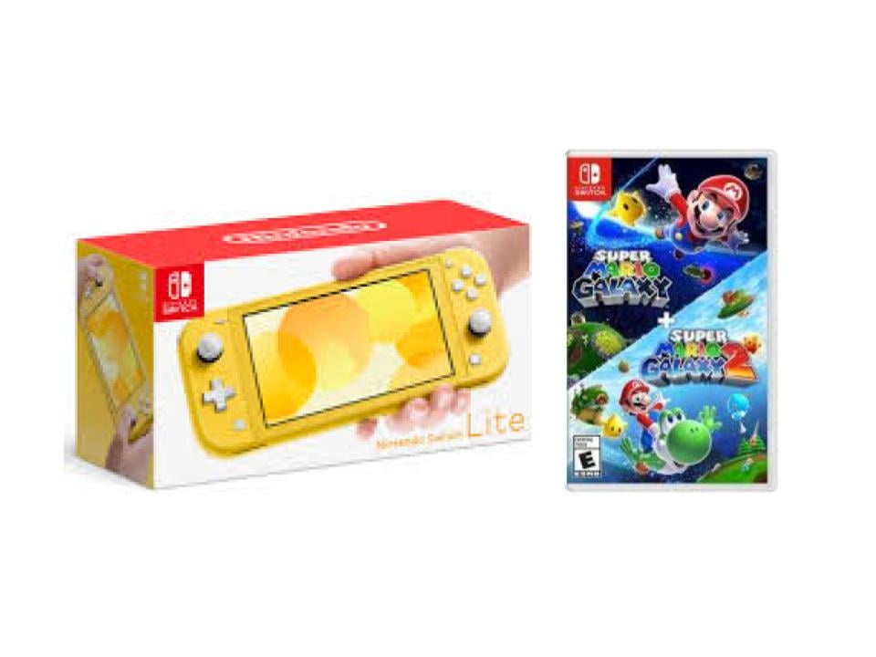 Nintendo Switch - White OLED Model with Joy-Con, Super Mario Bros