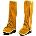 thumbnail image 1 of Leather Welding Spats Fire Resistant Welding Boot & Shoes Covers Heat and Abrasion Resistant Welder Protective Foot Covers, 1 of 5