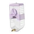 thumbnail image 3 of Bebedero para pájaros, bebedero para loros, práctico y automático, accesorios para jaula de 350ml, hervidor para cacatúa, suministros para pájaros pequeños púrpura, 3 of 9