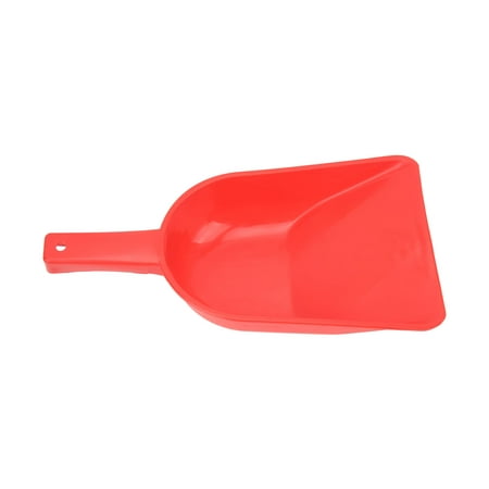 

Mini Ice Scoop PE Integrated Reinforced Plastic Feed Shovel Environmental Protection Toughness For Sand Red