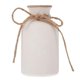 thumbnail image 1 of 1pc Ceramic Vase With Hemp Bow Knot Flower Pot Aromatherapy Bottle for Home, 1 of 4