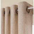 thumbnail image 5 of Natco Home Flynn Solid Grommet Single Curtain Panel, 5 of 5