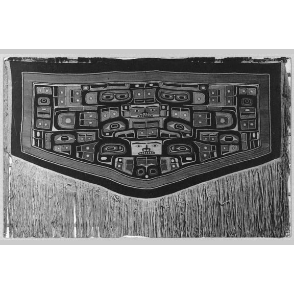 Print: Chilkat Blankets, circa 1900