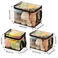 thumbnail image 4 of Shoreew Transparent Toy Storage Bag Large Capacity Waterproof Easy to Clean Zipper Bag Multifunctional Clear Storage Container, 4 of 7