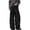 Black*, variant on RUTAYY Men's Wide Leg Dress Pants Button Waist Pleated Design Solid Color Side Pockets Fashion Daily Bottoms Black