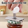 thumbnail image 5 of 2 Counts Stainless Steel Jar Opener for Easy Opening, Anti-Slip Grip with Leverage Design for Effortless Twisting, White & Green, 5 of 6