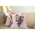 thumbnail image 3 of Ambesonne Chocolate Throw Pillow Cover 2 Pack, Candies in a Heart Shape, 18", Multicolor, 3 of 6