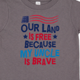 thumbnail image 4 of Inktastic Military Uncle Proud Nephew Freedom Boys or Girls Toddler T-Shirt, 4 of 5
