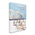 thumbnail image 3 of Stupell Industries Muttropolis Visits Acropolis Funny Animals & Insects Painting Gallery Wrapped Canvas Print Wall Art, 3 of 5