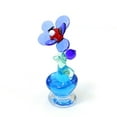 thumbnail image 3 of Colorful Murano Glass Flower Mini Figurines Craft Ornament Lovely Creative Paperweight Home Wedding Decor Xmas Mother`s Day Gift, 3 of 6