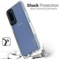 thumbnail image 5 of CoverON Samsung Galaxy S20 Case Clear Slim Fit Protective TPU Rubber Phone Cover - Collider Series, 5 of 7