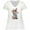 AA-White, variant on Inktastic Western Dilly Donkey Women's Plus Size V-Neck T-Shirt