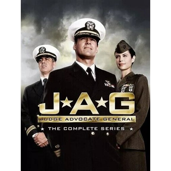 JAG The Complete Series seasons 1-10 55 DVD