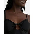 thumbnail image 2 of Celebrity Pink Women's Rib Underwire One Piece Swimsuit, Sizes XS-XXL, 2 of 4