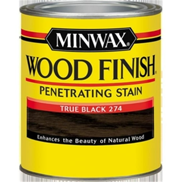 Minwax 027426700512 70051 1 qt True Black Wood Stain