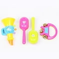thumbnail image 4 of 5pcs Kids Roll Drum Musical Instruments Band Kit Children Toy, 4 of 8