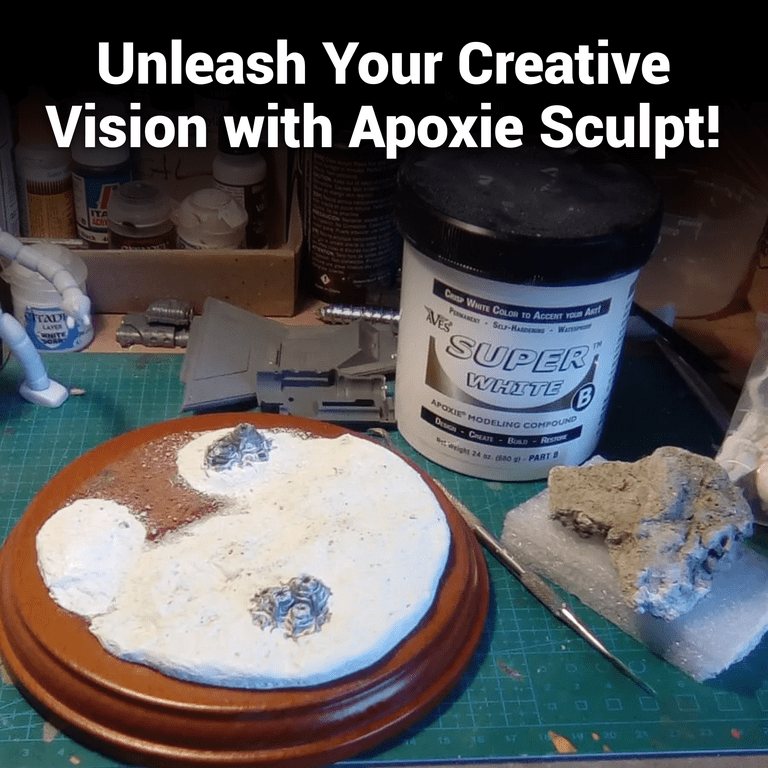 Aves Apoxie Sculpt - 2 Part Modeling Compound (A & B) - 4 Pound, Black 