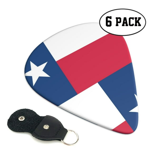 Star-Texas-Flag Guitar Picks for Guitar Bass Music Instruments Women Men Guitar Picks