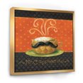 thumbnail image 1 of Kitchen Cafe Moustache IV - Kitchen Framed Canvas, 1 of 3