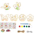 thumbnail image 4 of Kit de manualidades de 24 piezas con forma de mariposa, adornos de mariposa para pintar, piezas en para manualidades hechas de madera sin trata, 4 of 8