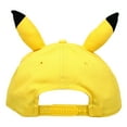 thumbnail image 3 of Pokemon Pikachu Big Face Smiling Snapback Hat with Ears, 3 of 4