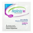 thumbnail image 2 of Replesta NX 14,000 IU Vitamin D3 Cholecalciferol Vitamin D Deficiency Once-Weekly Chewable Wafer, Non-GMO, Natural Orange Flavor, 8 Tablets, 2 of 6