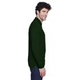 thumbnail image 3 of CORE365 88192 Men's Pinnacle Performance Long Sleeve Piqué Polo-Forest-M, 3 of 3