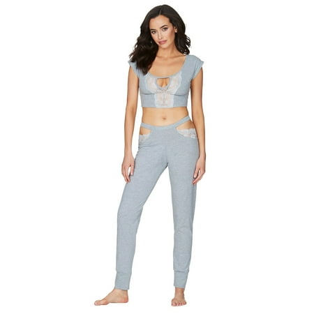 

DANIELLA LACE FRONT PANT SET