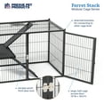 thumbnail image 5 of Prevue Pet Products Ferret Stacking Cage Add-on Unit, Fits Prevue Ferret Stack Cages, 5 of 9