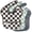 Checkers Boy, variant on Tiny Twinkle Mess-Proof Easy Waterproof Food Bibs Multi-Pack Sets | Baby & Toddler