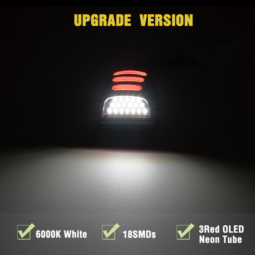 Suitable for License Plate Light for Chevrolet Chevy Silverado Gmc