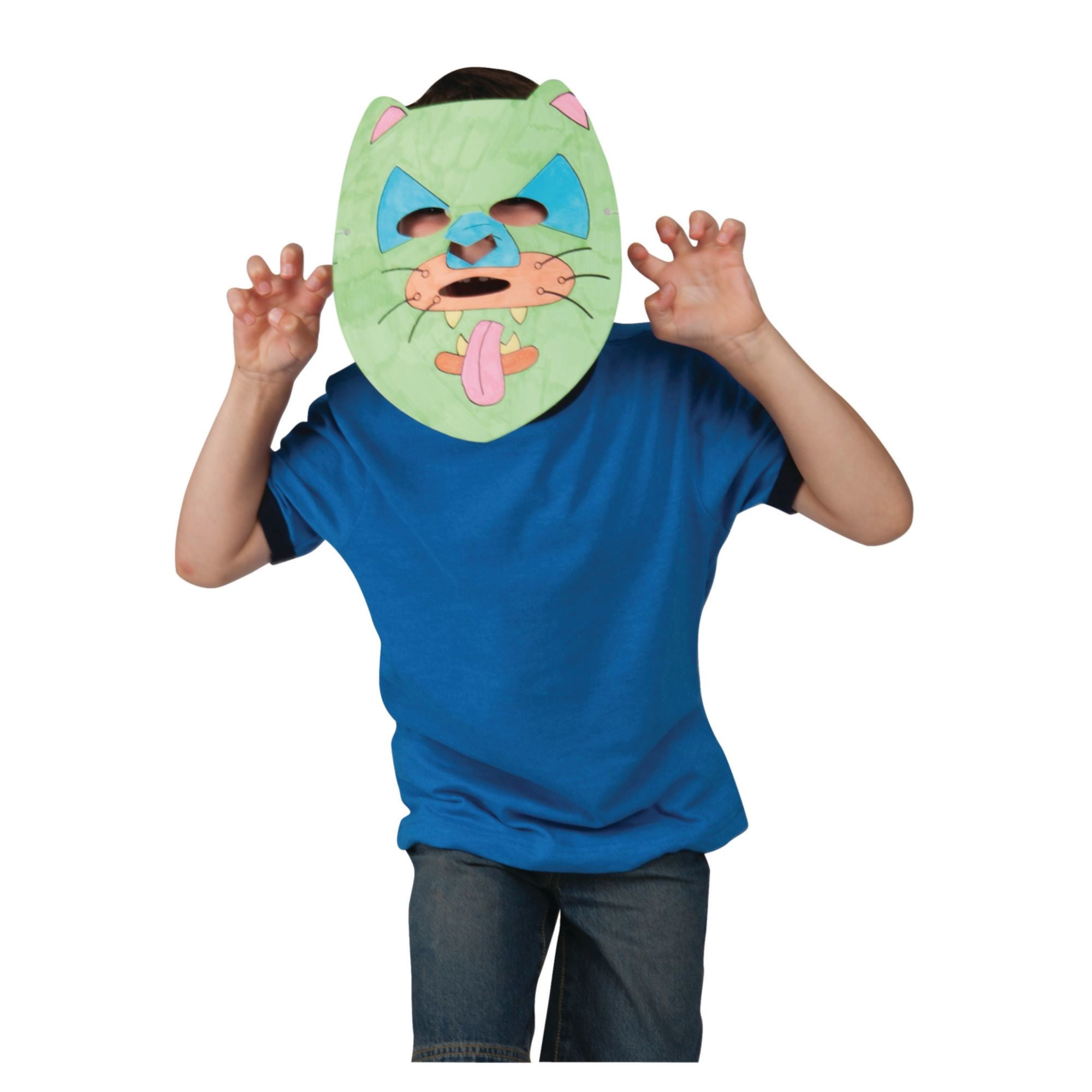 Animal Masks Craft Kit (Pack of 24)