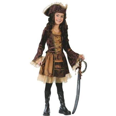 Children Sassy Victorian Pirate Halloween Costume