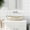 Gold, variant on vidaXL Countertop Basin Sand and Blue Oval 23.2x15.7x5.5" Ceramic